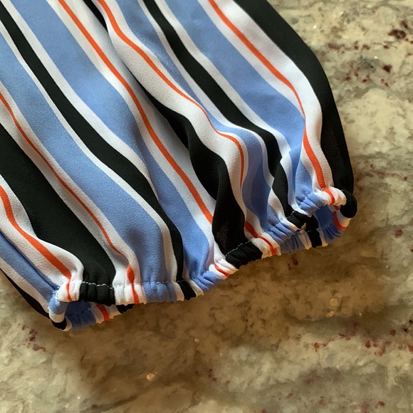 a.n.a. Striped Blouse - Picture 8 of 11